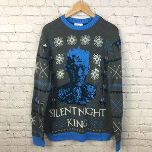 Game of Thrones | Silent Night King Sweater NWT